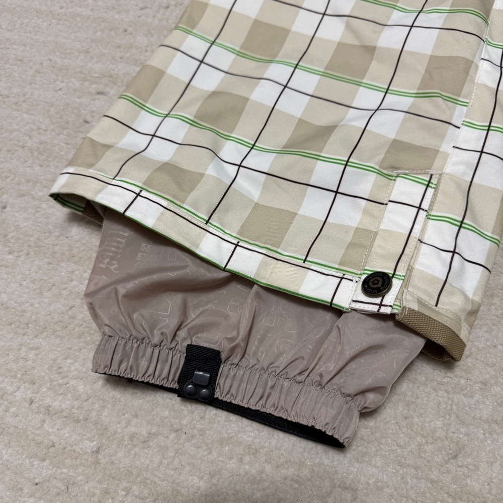 Sessions Motion Avery Plaid Waterproof Snowboard Ski Pants RECCO Size Small - Picture 2 of 16
